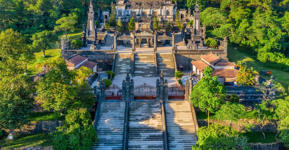 From Hue: Hue Imperial City and Dragon Boat Tour - Visit Tomb of Minh Mang