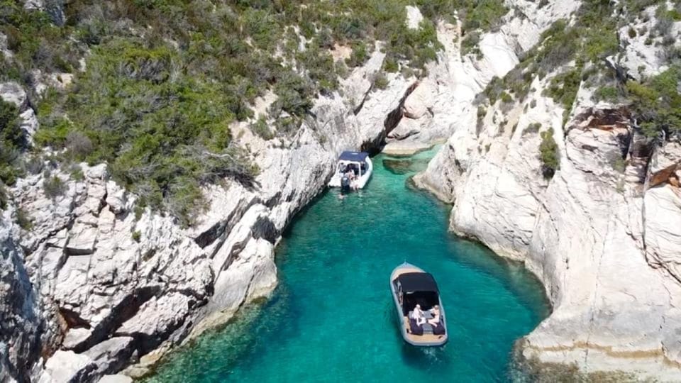 From Hvar: Vis & Pakleni Islands Private Full-Day Boat Tour - Included Amenities