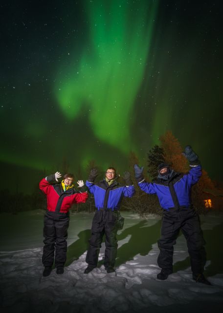 From Ivalo: Northern Lights Tour to Lake Inari With Dinner - Stunning Northern Lights