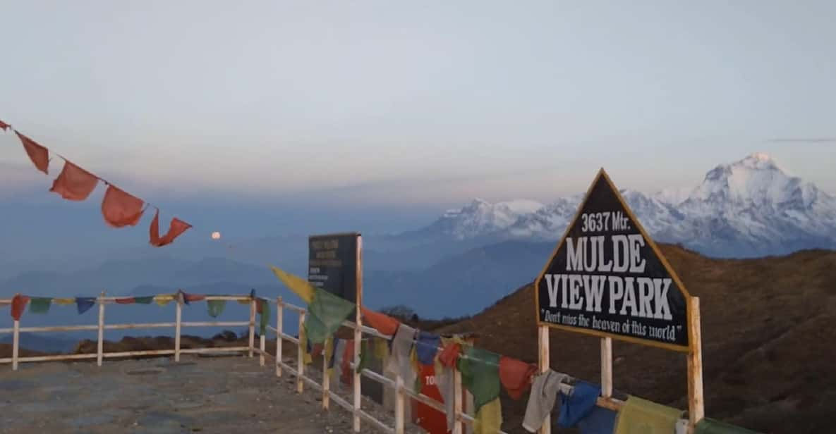 From Kathmandu: 7 Day Mulde View Point & Poonhill Trek - Booking Information