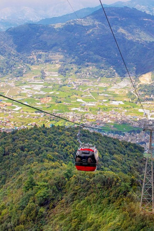 From Kathmandu: Chandragiri Cable Car and Monkey Temple Tour - Exploring Swayambhunath