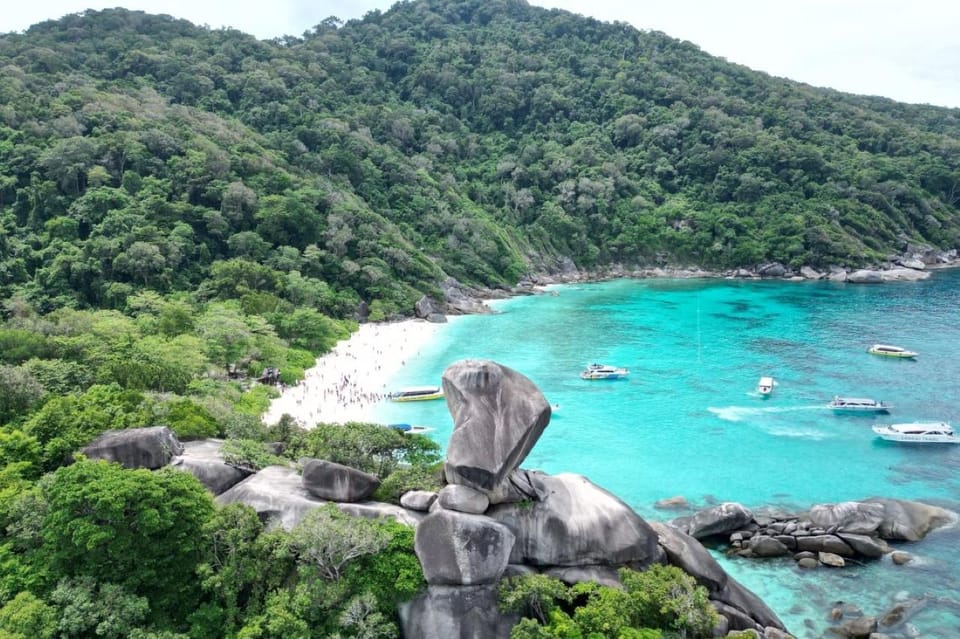 From Khao Lak & Phuket: Similan Islands Snorkeling Day Trip - Island Exploration