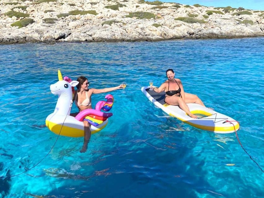 From Kissamos: Balos and Gramvousa Luxury Catamaran Cruise - Inclusions and Amenities