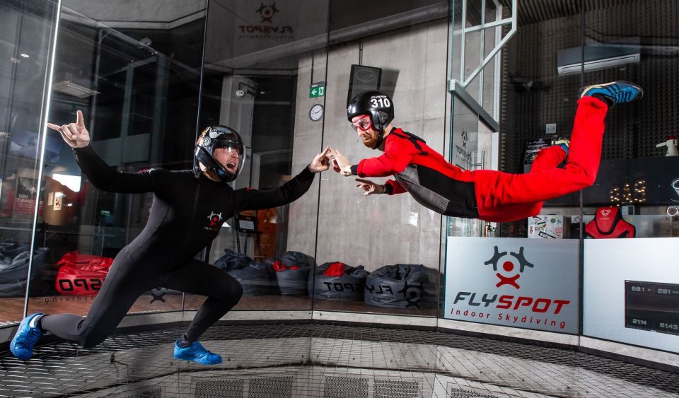 From Krakow: Indoor Skydiving Lesson With Private Transfer - Indoor Skydiving Process