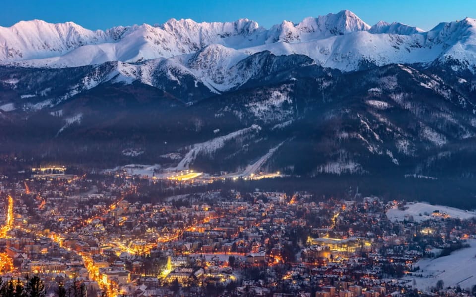 From Kraków: Zakopane Full Day Tour and Thermal Baths - Gubalowka Peak Views