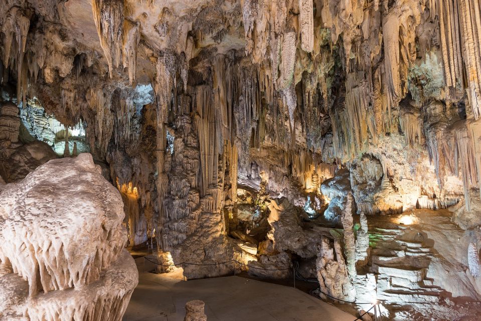 From Malaga: Nerja, Caves and Frigiliana Private Guided Tour - Nerja Caves Exploration