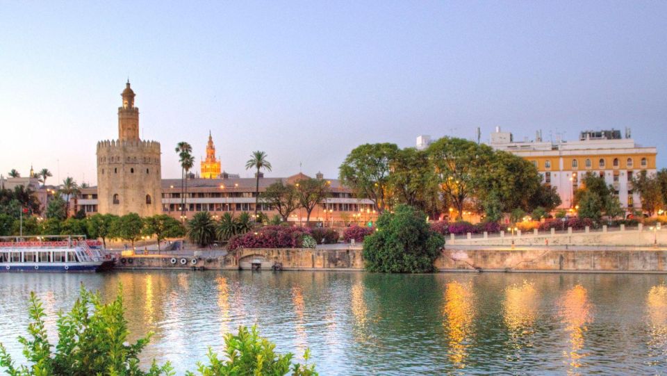 From Malaga: Seville Day Trip Guide Commentary on the Bus - Exploring Sevilles Main Attractions