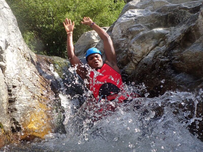 From Marbella: Guadalmina River Guided Canyoning Adventure - Included Activities and Equipment