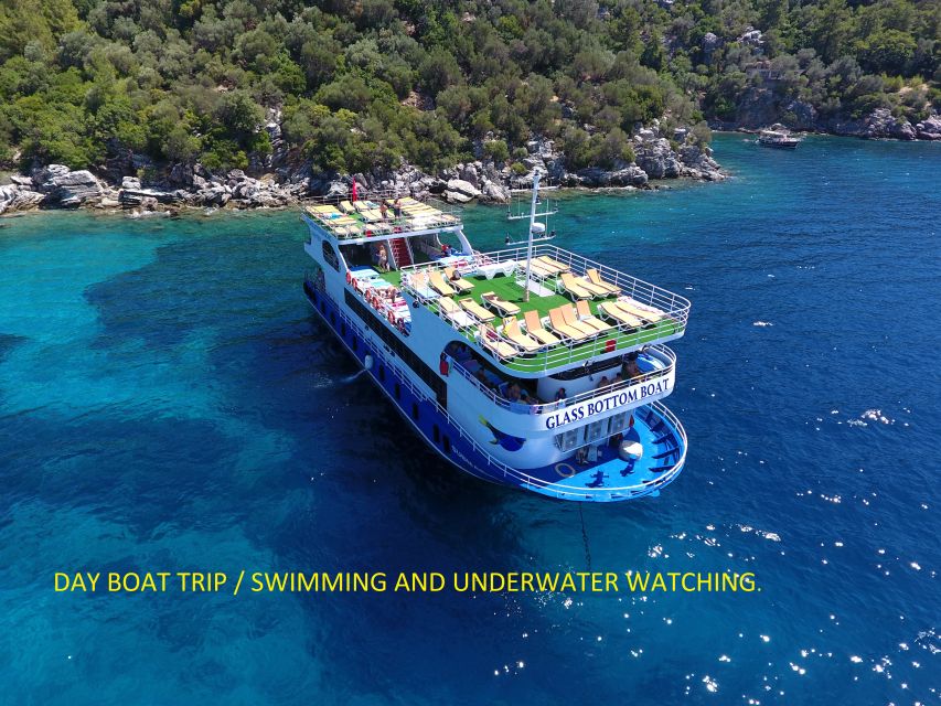 From Marmaris: Day Trip by Glass Bottom Semi Submarine - Onboard Amenities