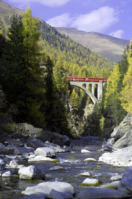 From Milan: Bernina and St. Moritz Day Tour by Scenic Train - Exploring St. Moritz