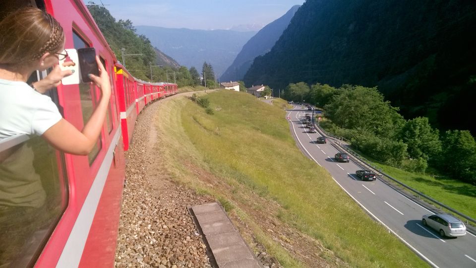 From Milan: Bernina Train, Swiss Alps & St. Moritz Day Trip - Exploring St. Moritz