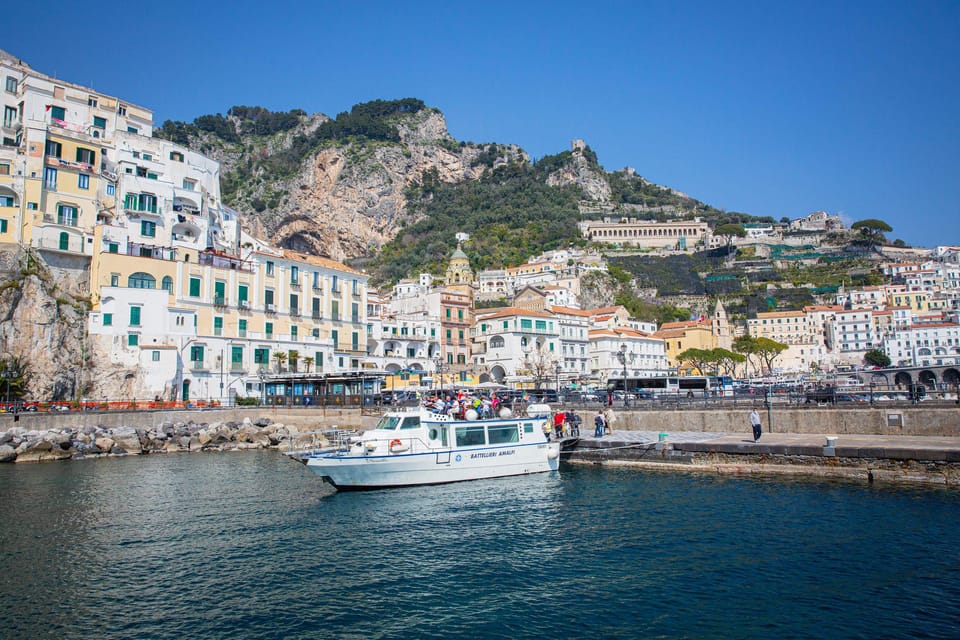 From NAPLES: Amalfi Coast Boat of Amalfi and Positano - What to Bring