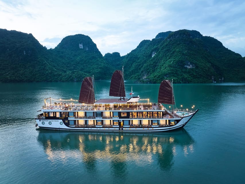 From Ninh Binh : 2 Days Amanda Luxury Cruise Lan Ha Bay - Evening Activities