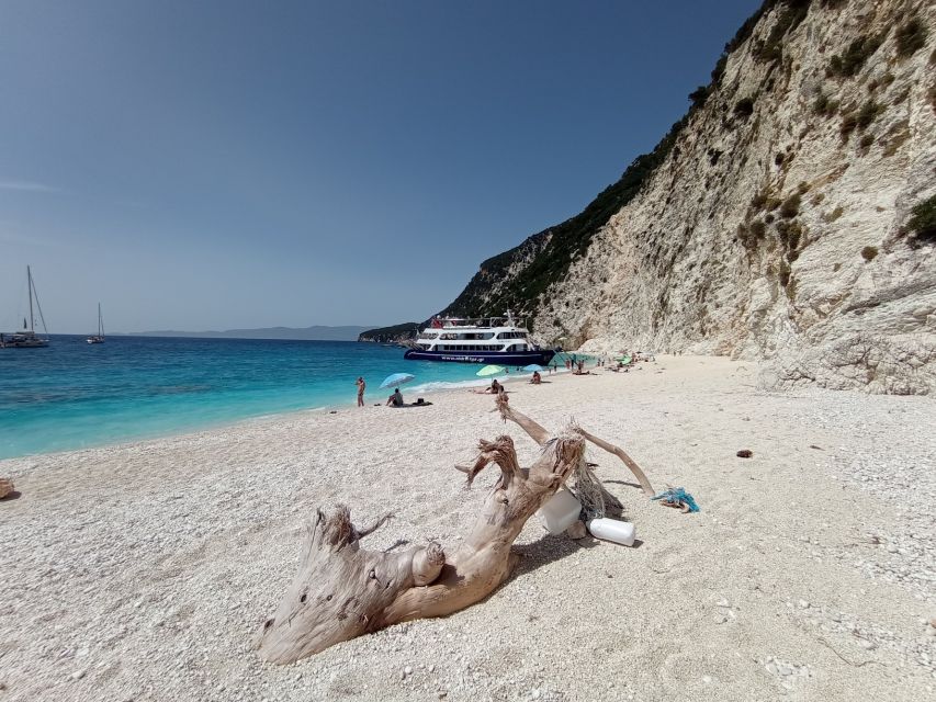 From Nydri: Boat to Kefalonia and Ithaki With Swim Stops - Fiskardo Village Visit