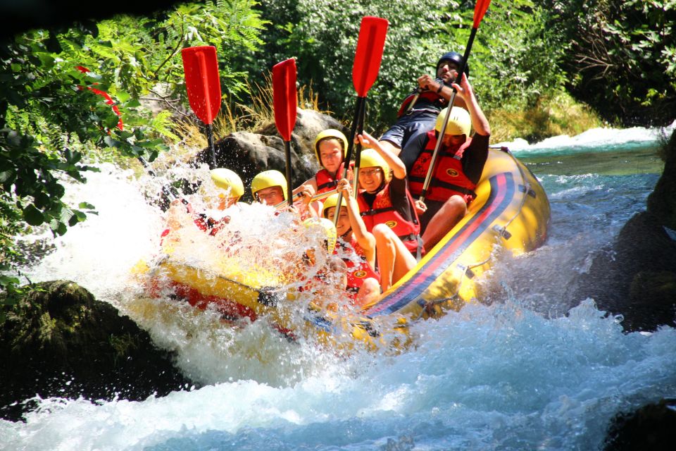 From Omiš: Cetina River Rafting Trip With Underwater Cave - Cancellation and Reservation Details