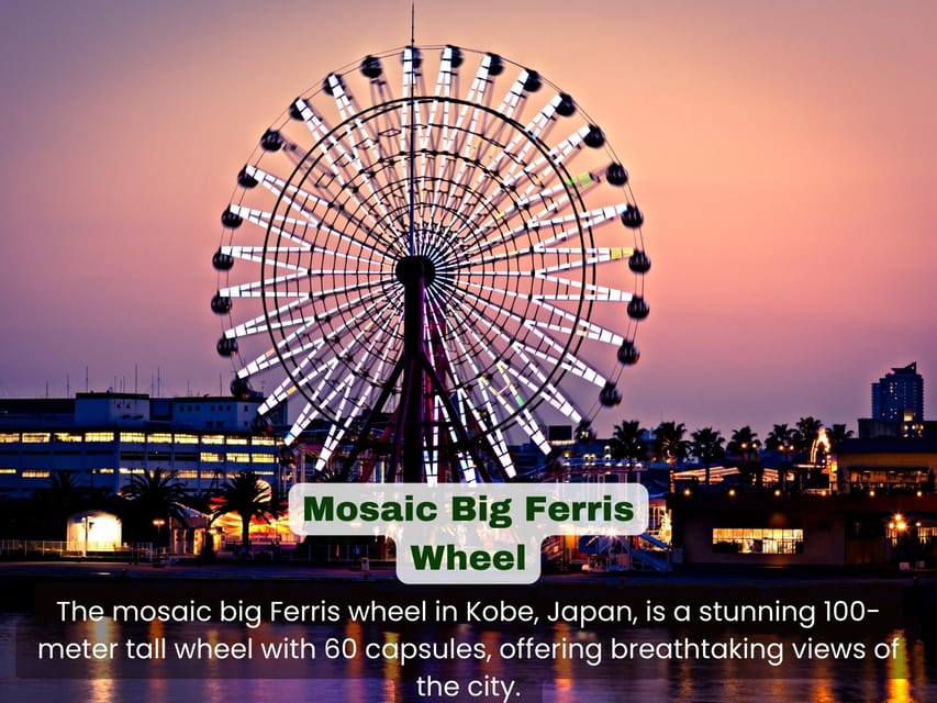 From Osaka: KOBE 1-Day TOUR With English Speaking Driver. - Transportation Details