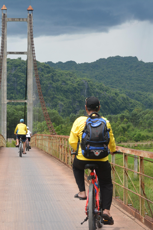 From Phong Nha: Full Day Bicycling Countryside & Duck Stop - Biking Route Description