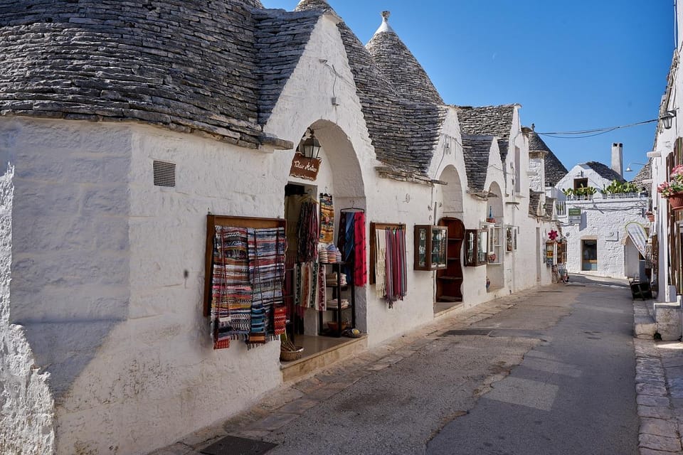 From Polignano a Mare: Alberobello Guided Tour - Inclusions