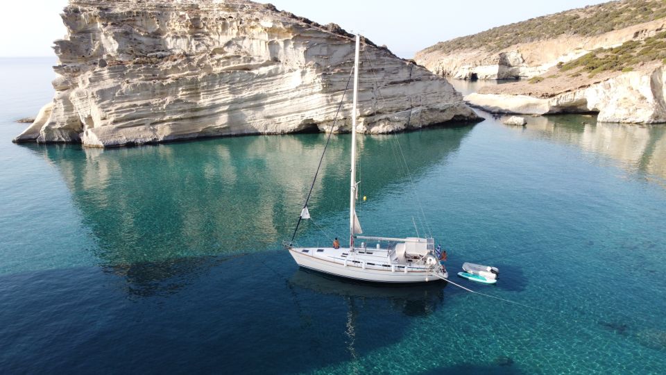 From Pollonia: Milos Cruise With Food and Wine - Included Services and Amenities