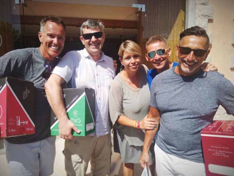 From Sitges: Wine Tasting at 2 Wineries, Snacks and Pickup - Winery 2: Villadelops