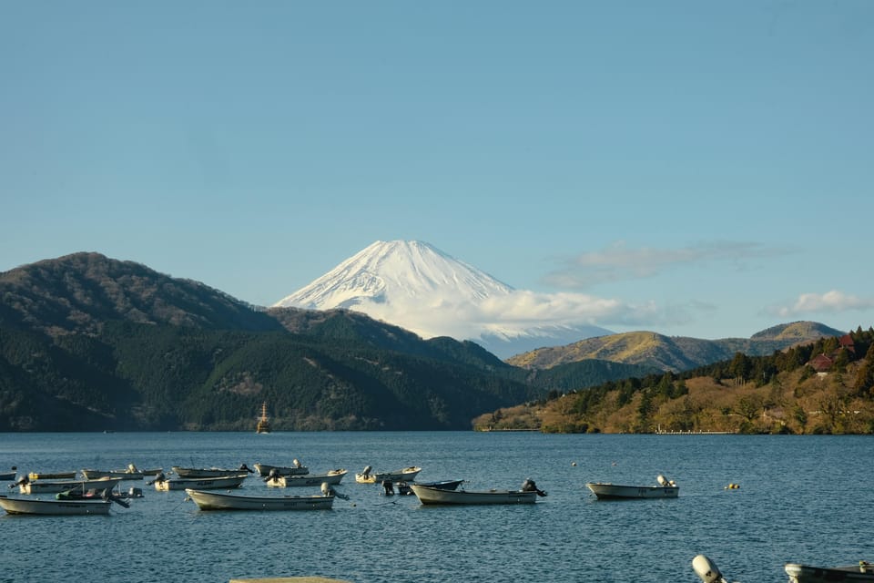 From Tokyo : Hakone Onsen , Nature and Art Day Tour - Visiting Lake Ashi