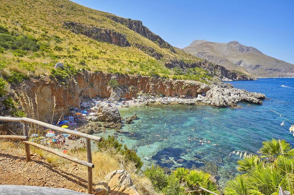 From Trapani: Zingaro Reserve, Scopello, & San Vito Lo Capo - Lunch Onboard