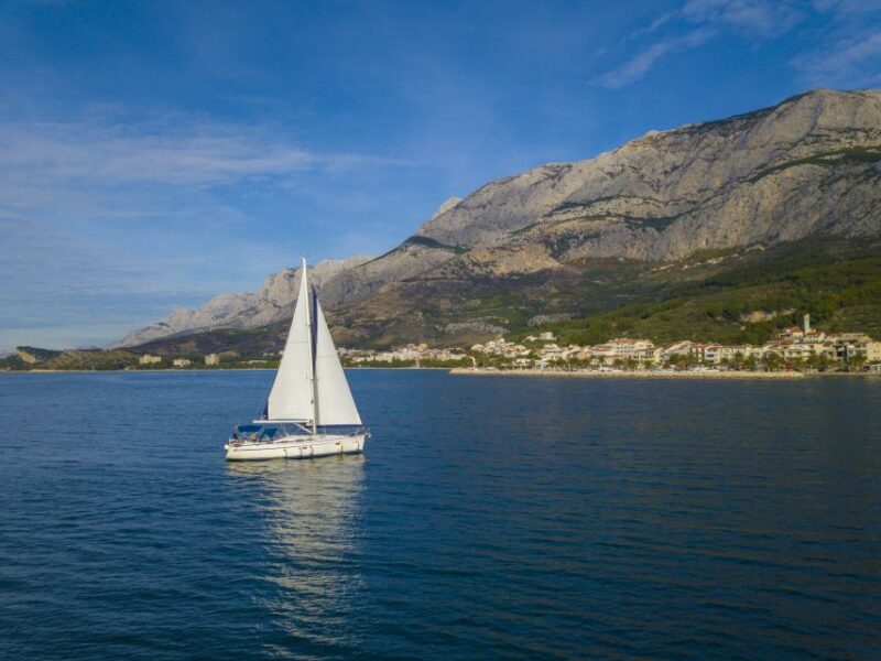 From Tučepi: Makarska Riviera Private Sailing Day Trip - Sailing Features