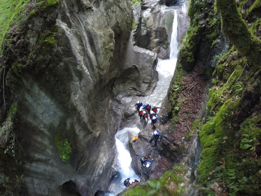 From Zurich: Canyoning in Interlaken W/ Return Transfer - Meeting Point Information