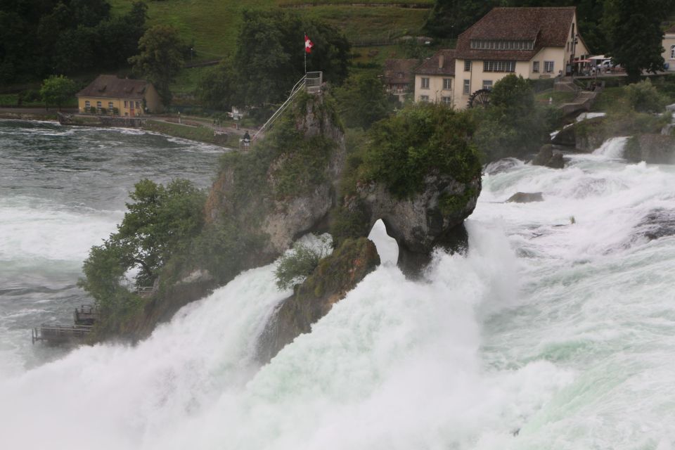 From Zurich: Rhine Falls & Stein Am Rhein Private Tour - Exploring Laufen Castle