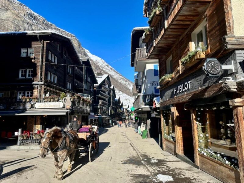 From Zurich: Zermatt Village & Glacier Paradise Private Tour - Accessibility Features