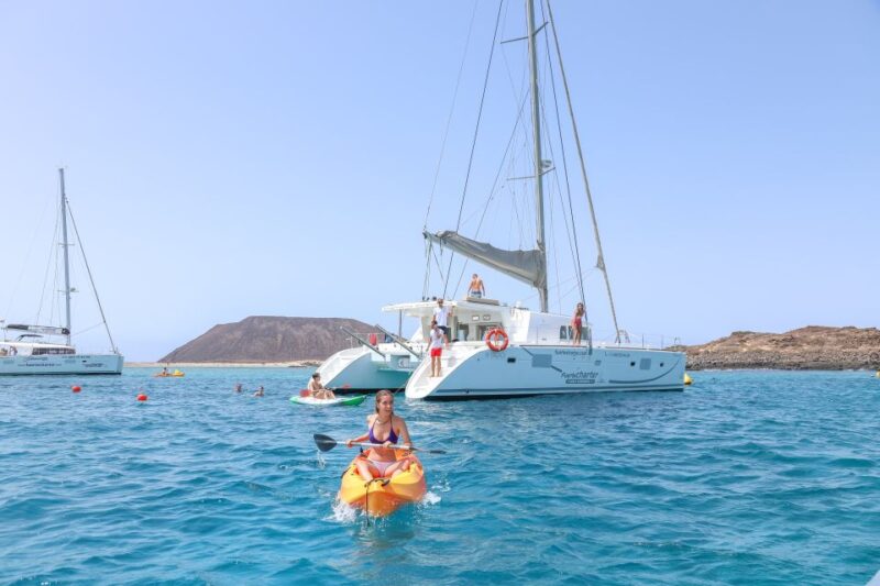 Fuerteventura: Private Luxury Catamaran to Lobo Island - Convenient Transportation