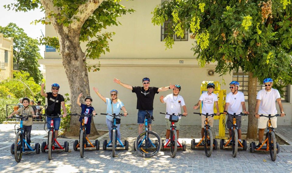 Full Athens City Ayos Trike Tour - Safety and Operation Instructions