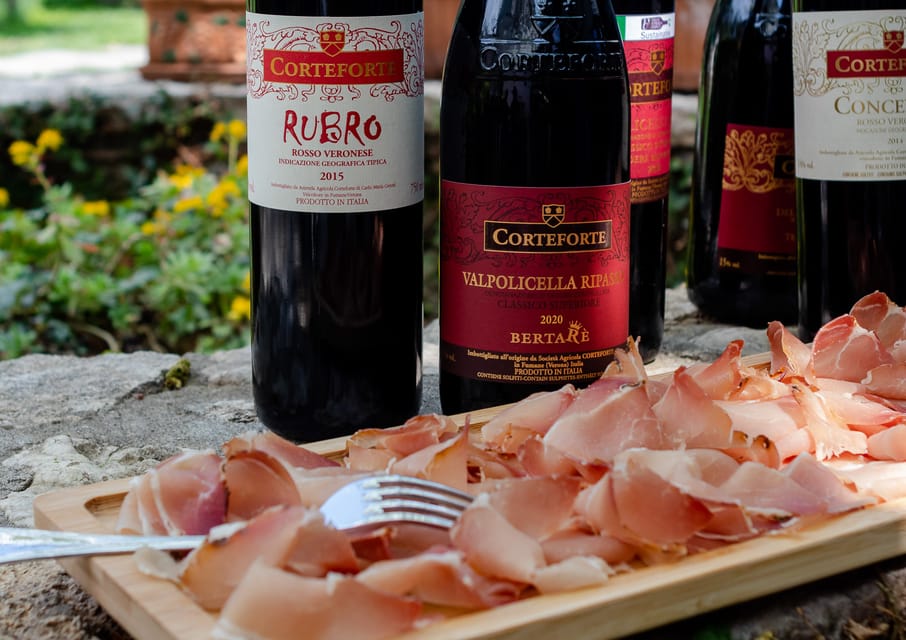 Fumane: Tasting of 5 Valpolicella and Amarone Vintage Wines - Accompanied Appetizers