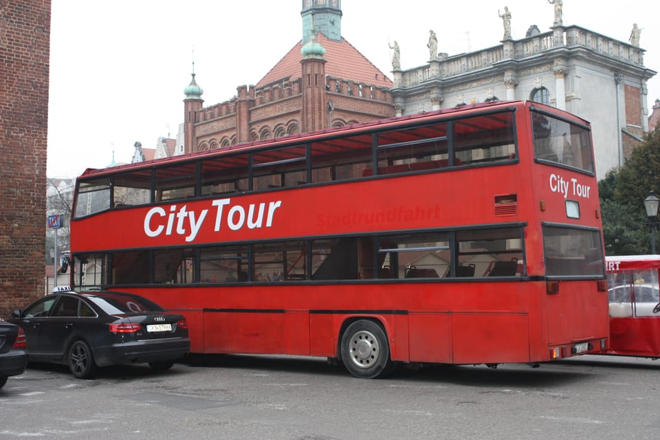 Gdańsk: City Sightseeing Hop-On Hop-Off Bus Tour - Scheduled Stops