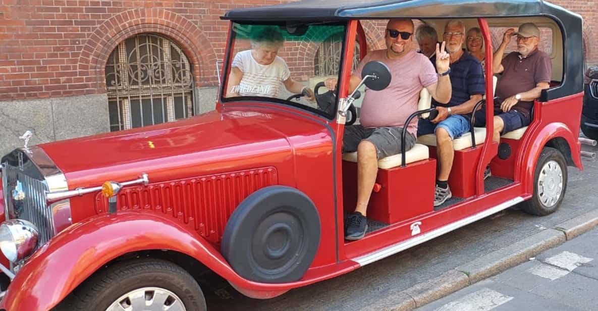 Gdańsk: City Tour by Electric Golf Cart - Booking Process