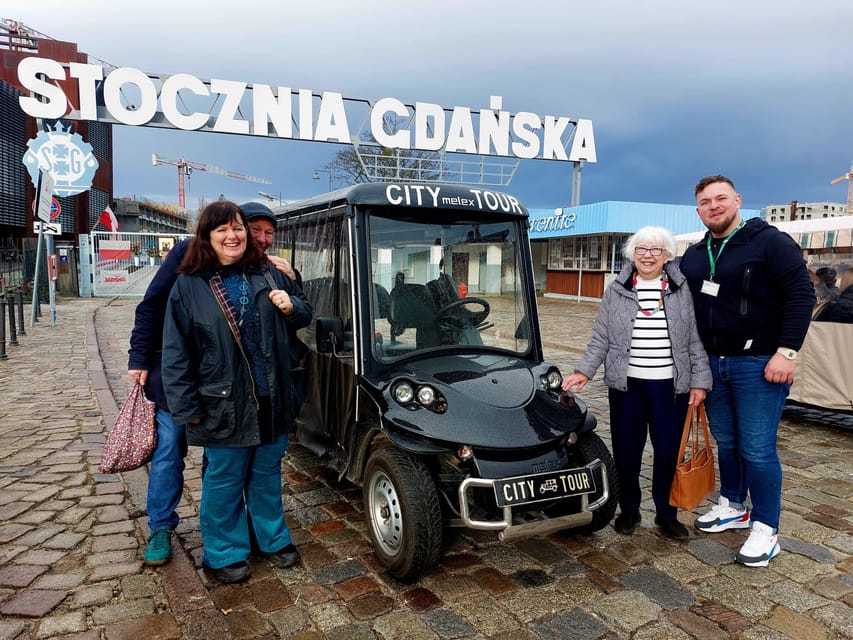 Gdansk:Live GUIDE Highlights of OLD CITY by Golf Cart 60 Min - Experience the Golf Cart Tour