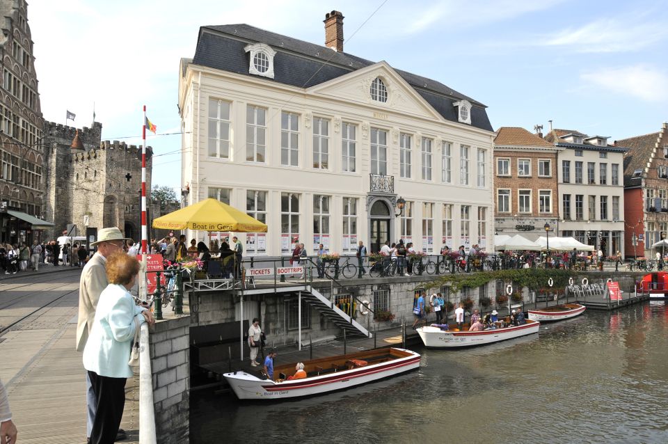 Ghent: 50-Minute Medieval Center Guided Boat Trip - Tour Logistics