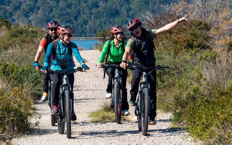 Gialova: Navarino Bay E-Bike Tour With Waterfall Swim - Included Equipment and Gear