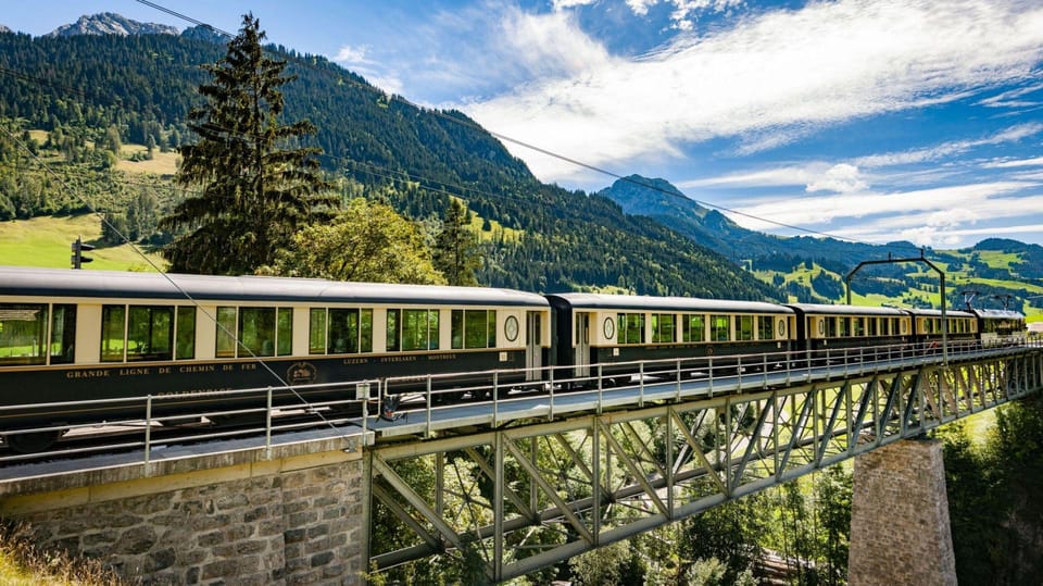 Goldenpass Belle-Epoque: a Vintage Ride Gstaad-Zweisimmen - Scenic Highlights of the Journey