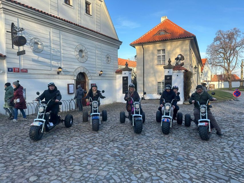 Grand City Tour on Electric Trike in Prague - Live Guided - Participant Restrictions