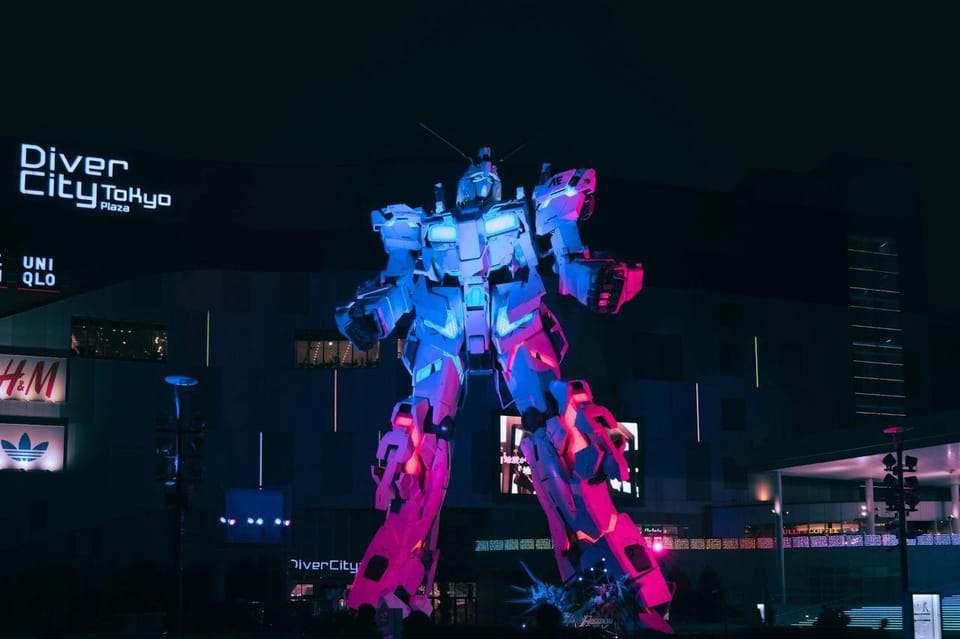 Gundam Base/Odaiba Divercity:1-Way DoortoDoor SharedTransfer - Odaiba Divercity Attractions