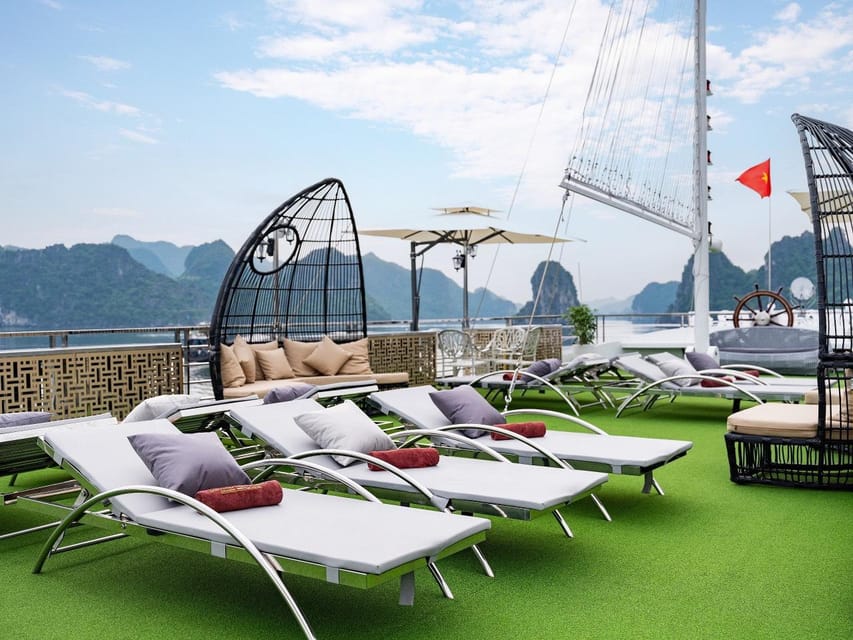 Ha Noi - Ha Long Bay 1 Day/ Luxury Boat/ Buffet Lunch/ Party - Dining and Amenities