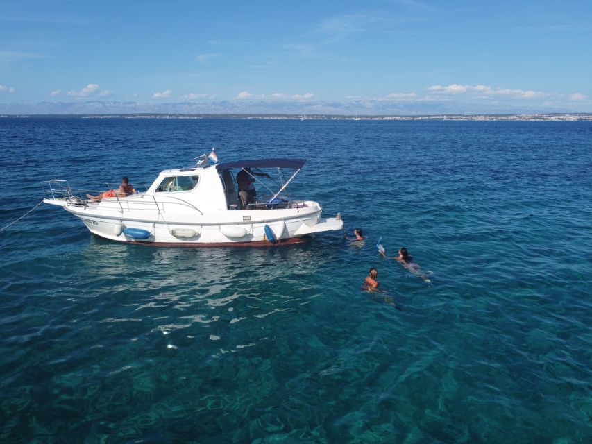 Half Day Private Tour of the Islands Around Zadar - Inclusions