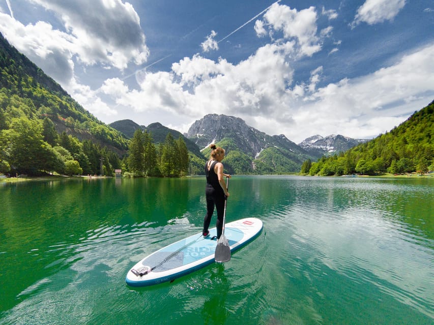 Half Day Stand-Up Paddle Boarding (Sup) Trip on Lake Predil - Equipment and Inclusions