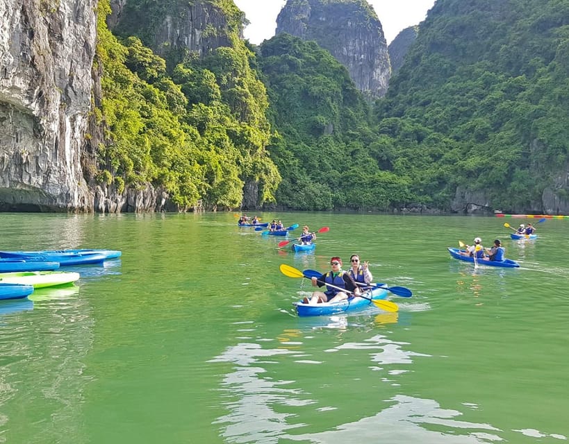 Halong Bay Day Trip: Surprise Cave, Titop Island, Kayak-Swim - Important Information