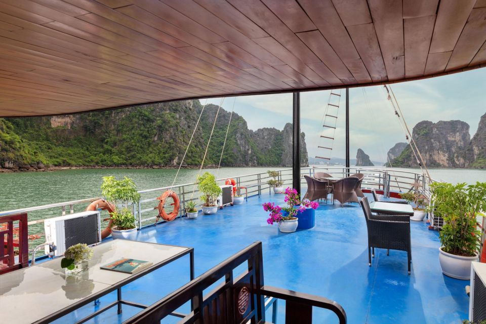 Halong Full Day Cruise Route 2 - Included Services and Amenities