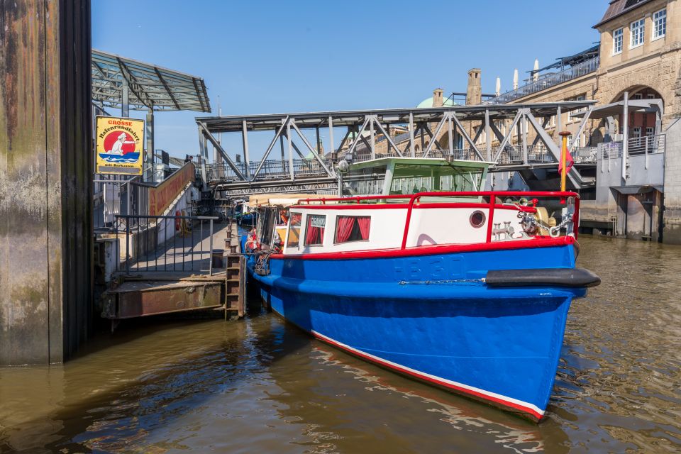 Hamburg: 1h Harbor Boat Tour With Live Commentary - Meeting Point Details