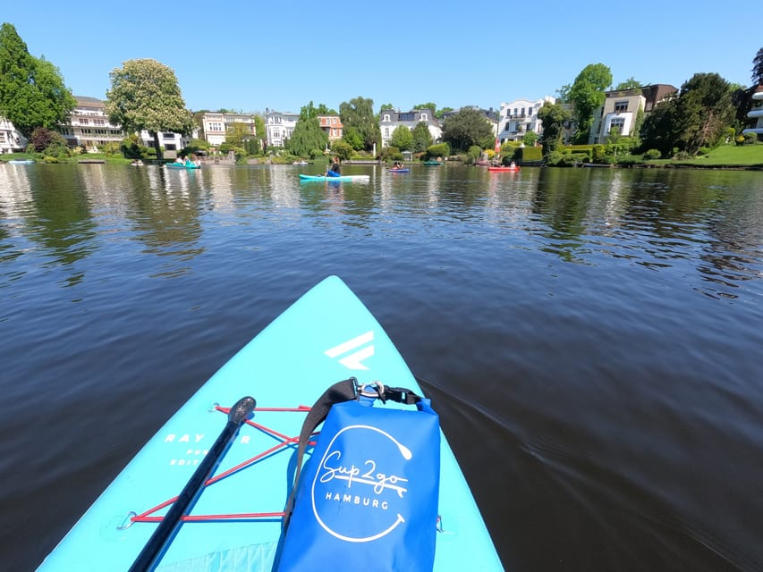 Hamburg: Stand Up Paddling - SUP Board Rental - Meeting and Preparation