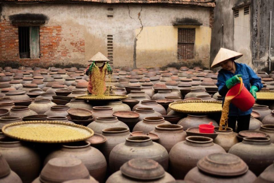 Hanoi: Day Trip to Bamboo Fish Trap & Soy Sauce Villages - Local Crafts and Techniques