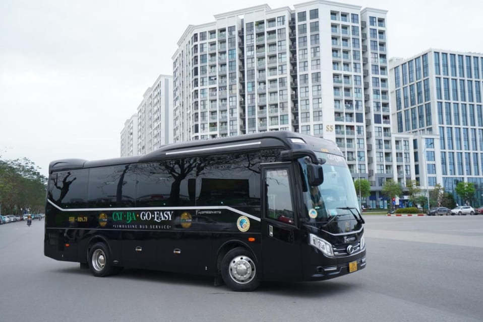 Hanoi: Limousine Bus to Cat Ba, English Guide, High Quality - Inclusions and Amenities